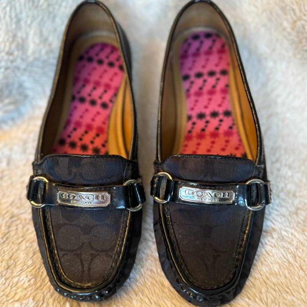 Black COACH shoes